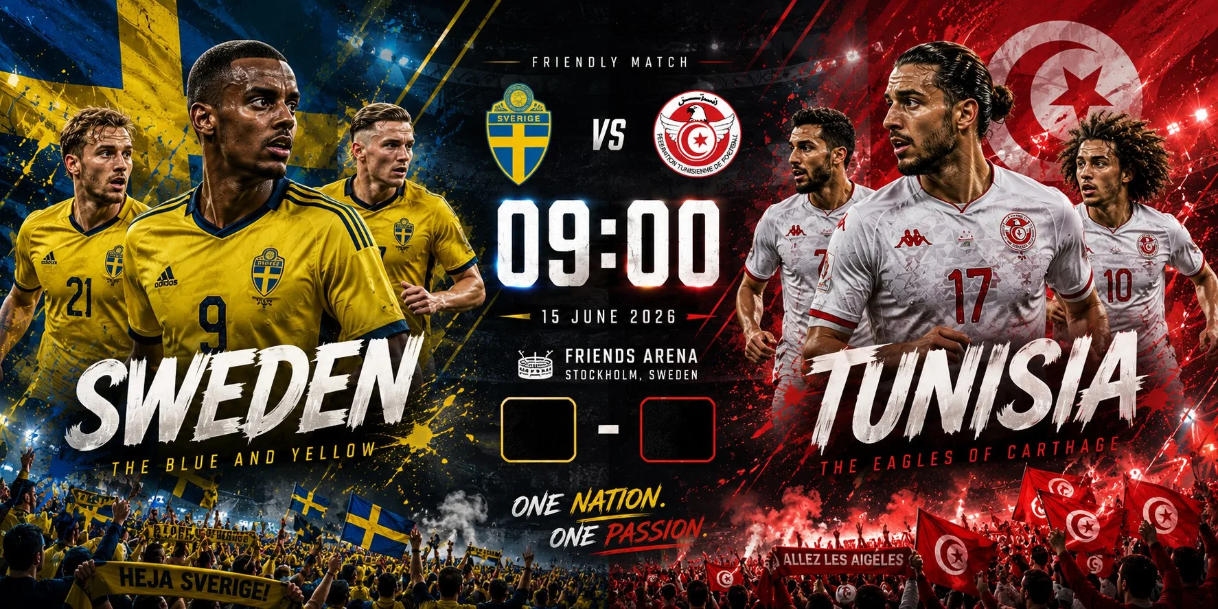 Sweden vs Tunisia: Prediksi, Jadwal, Head to Head, dan Analisis Lengkap Piala Dunia 2026
