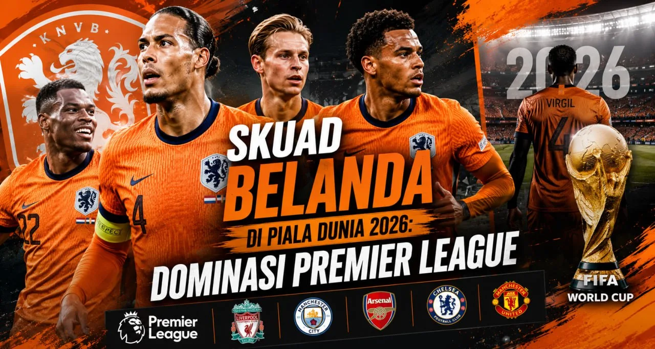 Skuad Belanda di Piala DUnia 2026: Dominasi Premier League