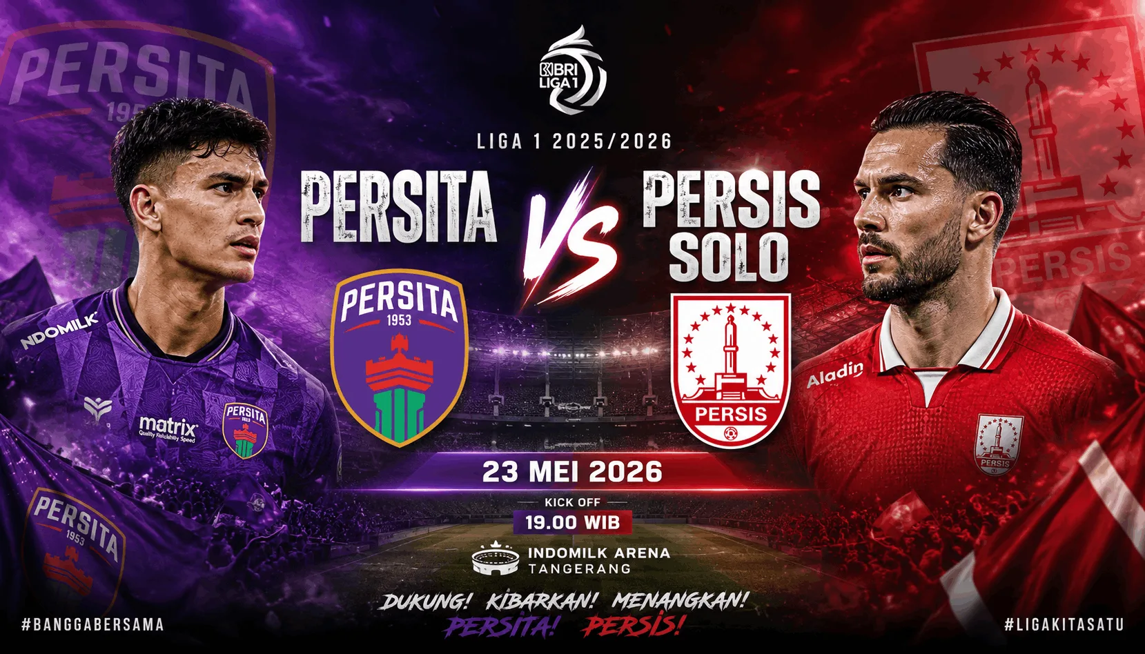 Persita vs Persis Solo 23 Mei 2026: Duel Penentu Poin Penting di Liga 1