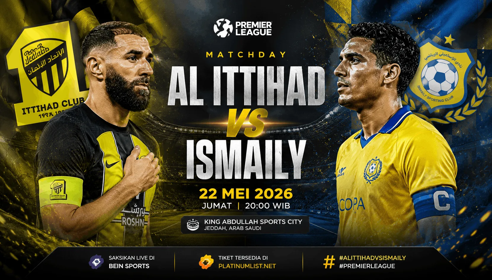 Preview AL ITTIHAD vs ISMAILY 22 Mei 2026: Duel Sengit Penutup Premier League Mesir