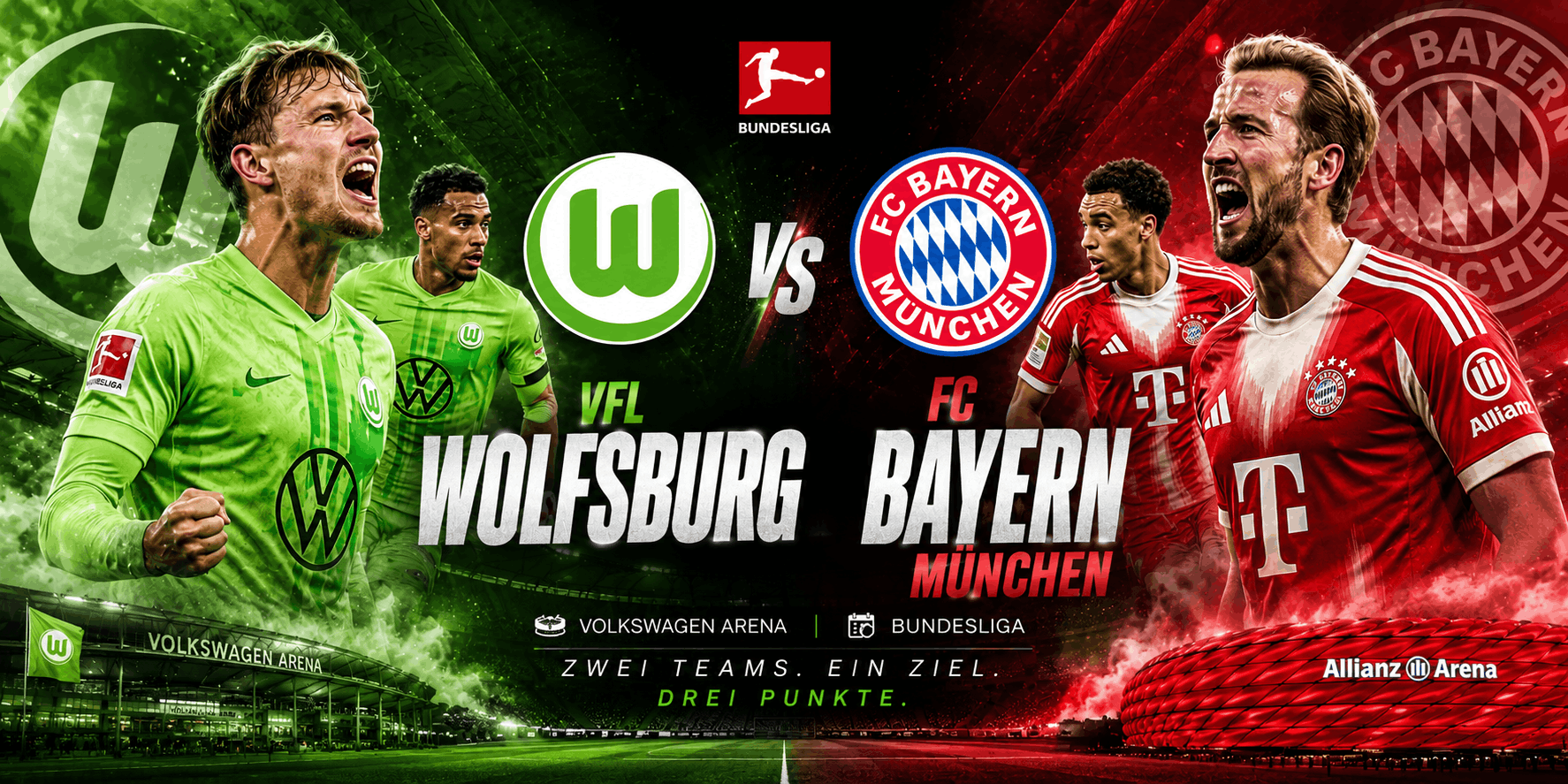 VfL Wolfsburg vs FC Bayern München 9 Mei 2026: Bayern Incar Kemenangan Penting di Markas Wolfsburg