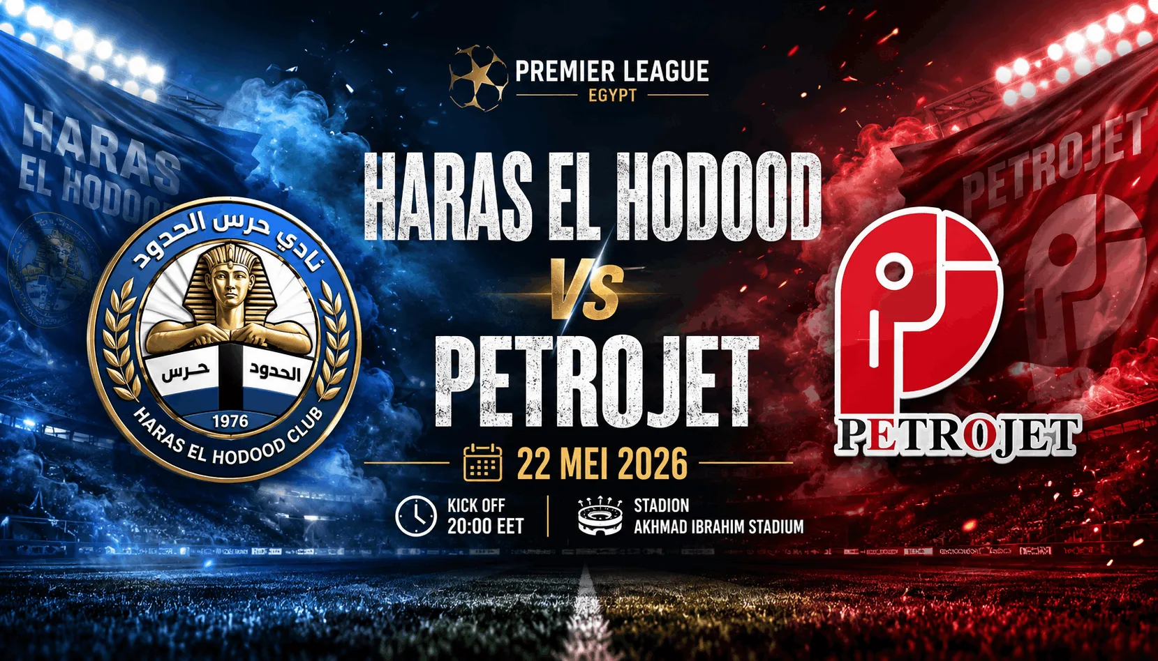 Preview Haras El Hodood vs Petrojet 22 Mei 2026: Duel Ketat Premier League Mesir