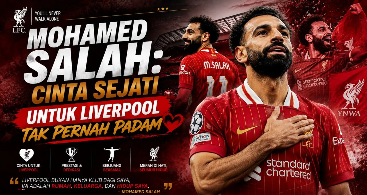Mohamed Salah: Cinta Sejati untuk Liverpool Tak Pernah Padam