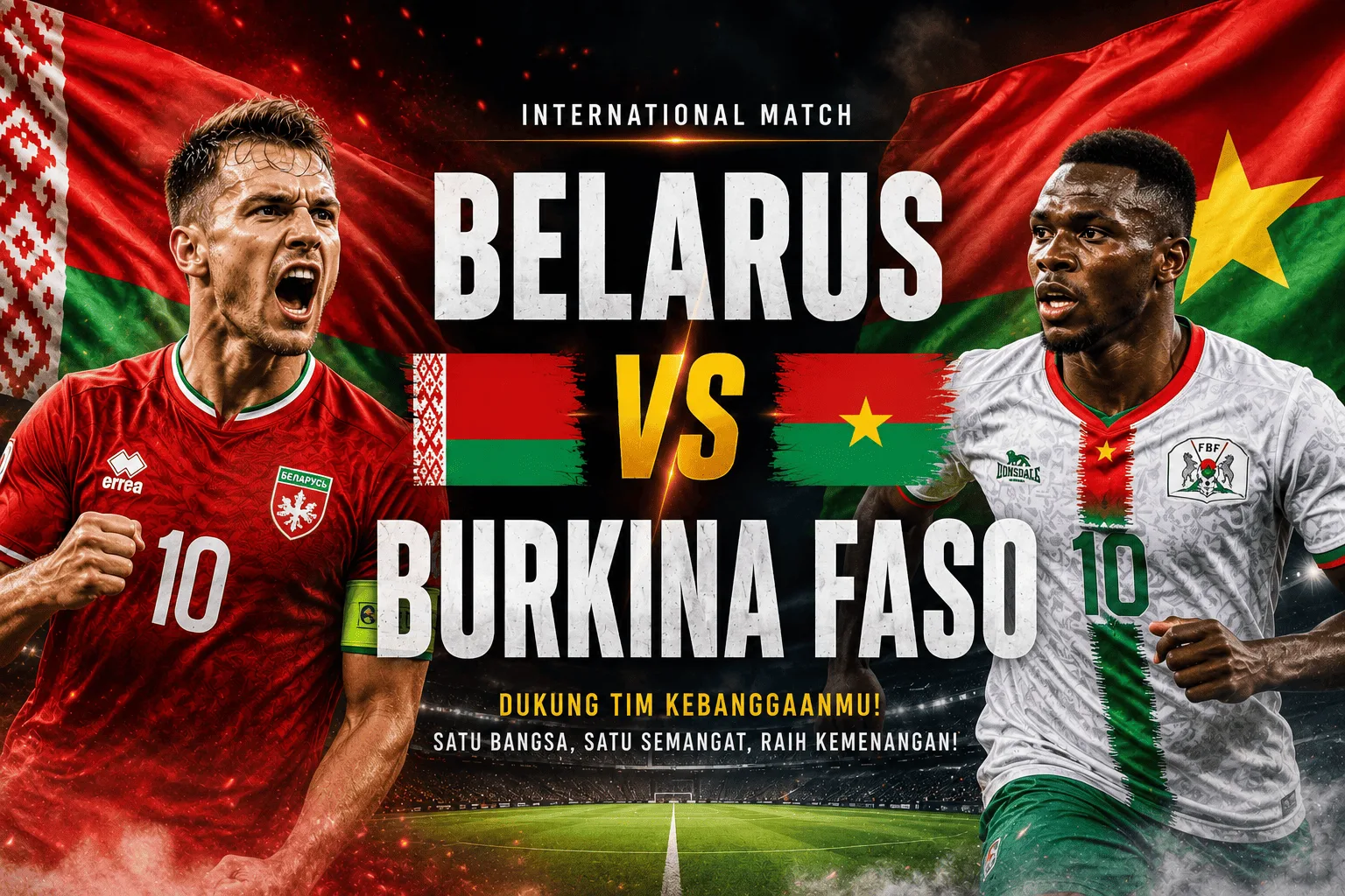 Belarus vs Burkina Faso: Jadwal Laga 9 Juni 2026, Prediksi Skor dan Analisis Kekuatan Tim