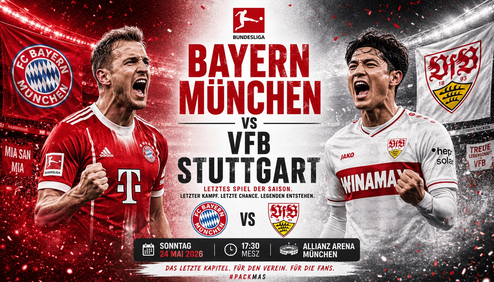FC Bayern München vs VfB Stuttgart: Duel Panas Final DFB Pokal 24 Mei 2026