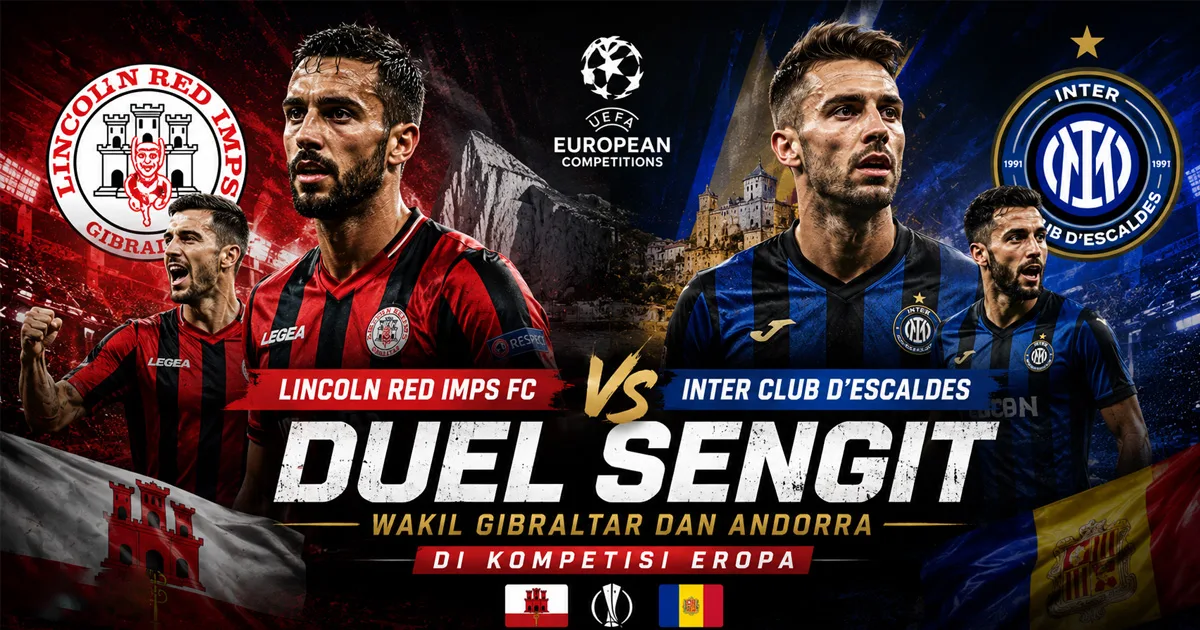 Lincoln Red Imps FC vs Inter Club d’Escaldes: Duel Sengit Wakil Gibraltar dan Andorra di Kompetisi Eropa