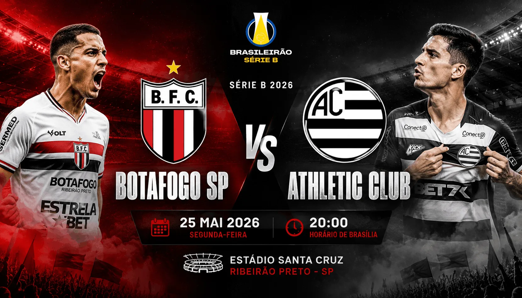 Botafogo SP vs Athletic Club 25 Mei 2026: Duel Sengit Perebutan Poin Penting Serie B
