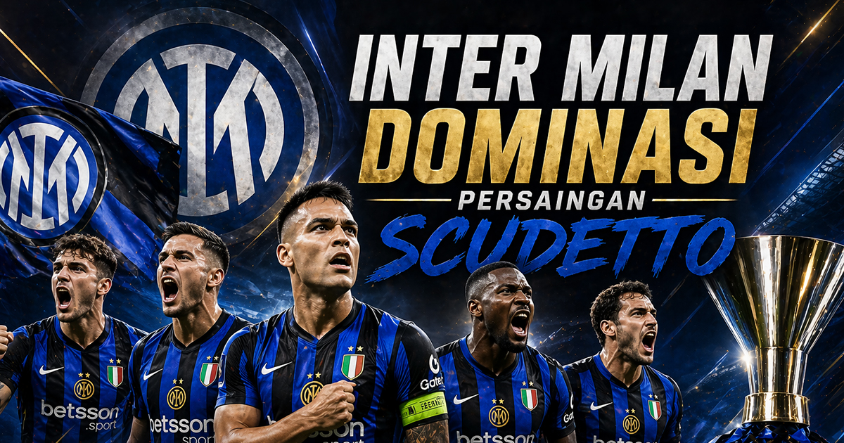 Serie A 2025-26: Inter Milan Dominasi Persaingan Scudetto