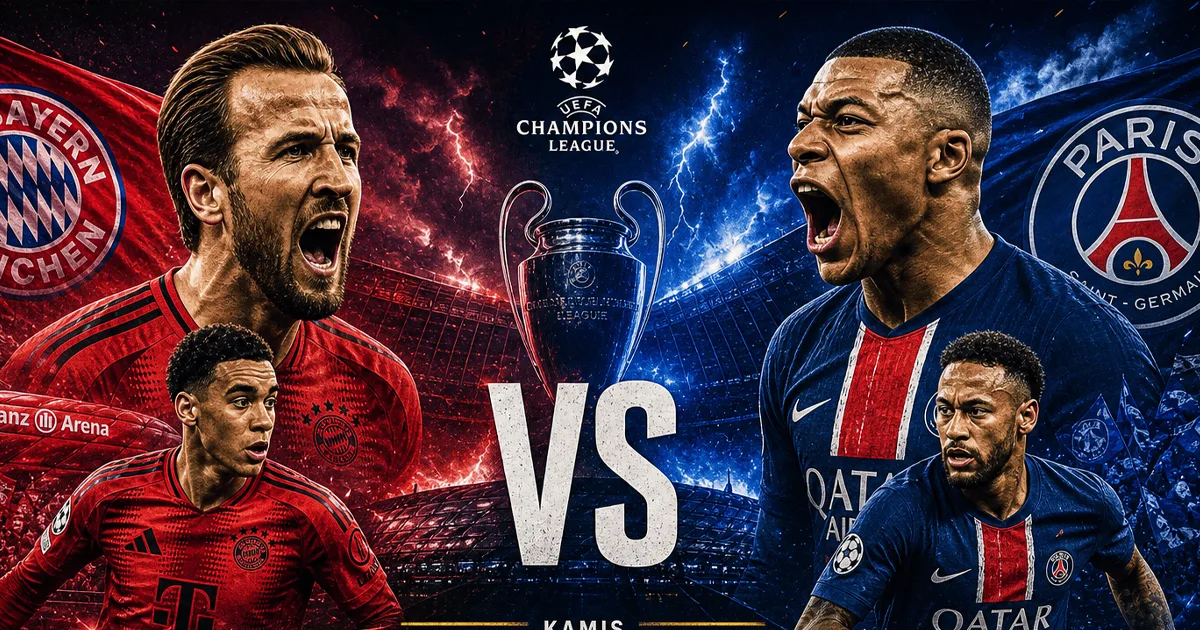 Bayern Munich vs Paris Saint-Germain