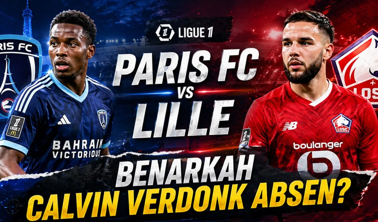 Bertandang ke Markas Paris FC, LOSC Lille Dikabarkan Tampil Tanpa Calvin Verdonk