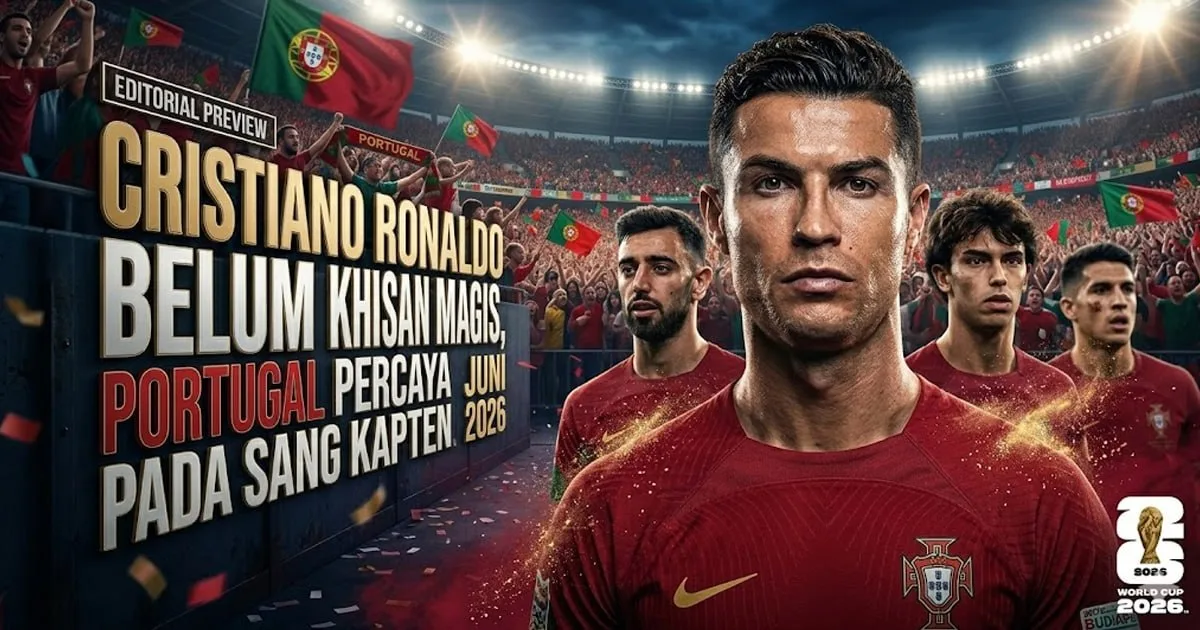 Cristiano Ronaldo Belum Kehabisan Magis, Portugal Percaya pada Sang Kapten