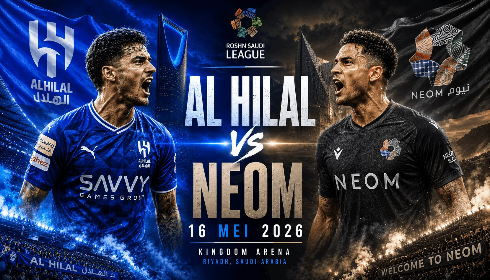 Al Hilal vs NEOM SC 16 Mei 2026: Ujian Berat Tim Promosi di Saudi Pro League