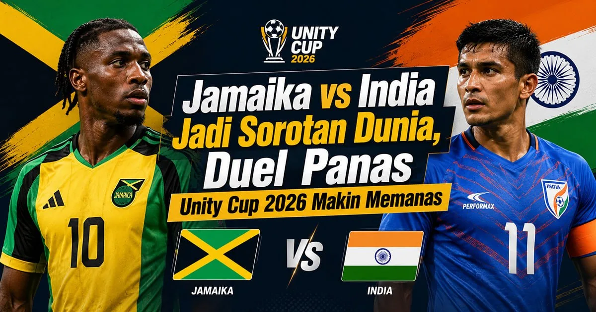 Jamaika vs India Jadi Sorotan Dunia, Duel Panas Unity Cup 2026 Makin Memanas