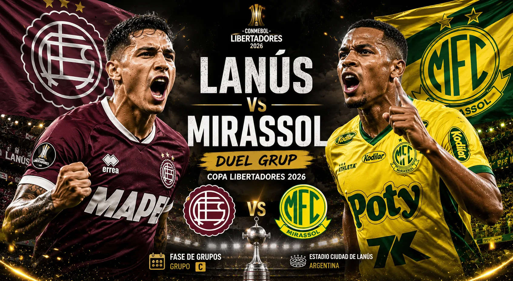 Lanús vs Mirassol: Duel Krusial Grup Copa Libertadores 2026