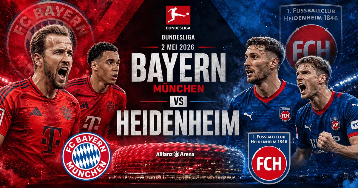 Bayern Munchen vs Heidenheim 2 Mei 2026: Ujian Mudah atau Potensi Kejutan di Bundesliga?