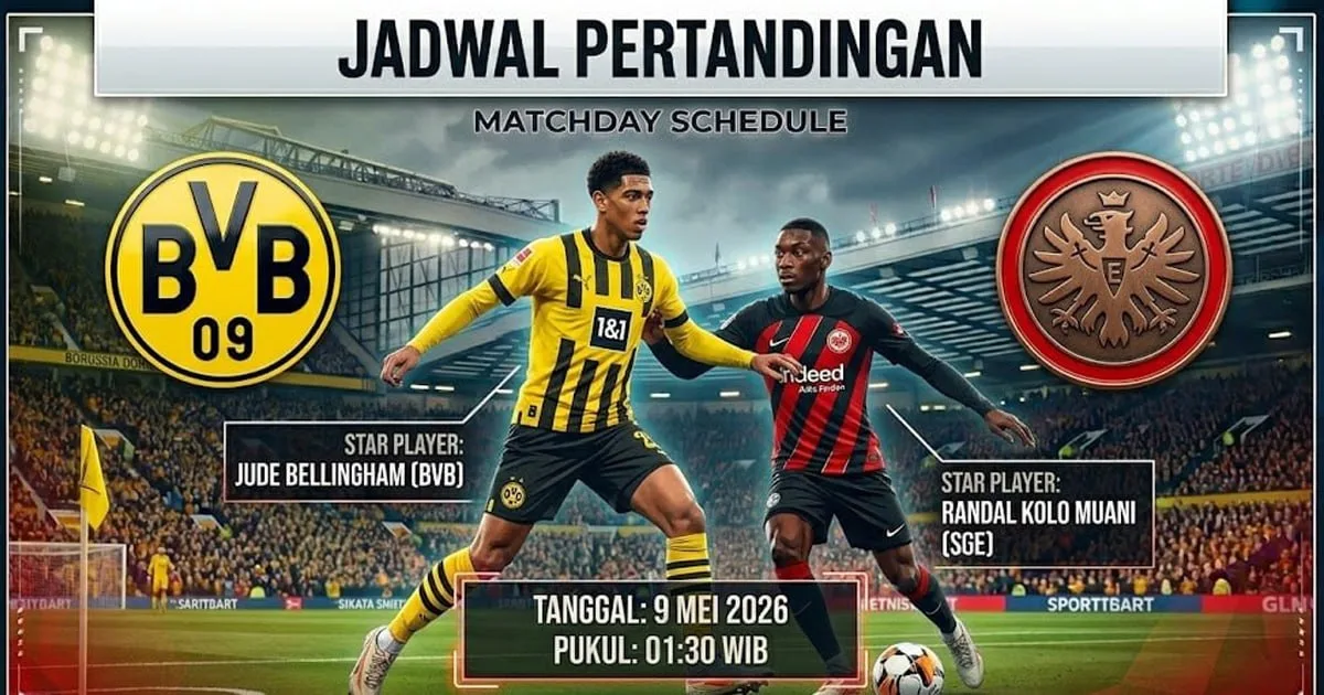 Akan Kah Dortmund Bisa Meraih 3 point di Kandang Sendiri Melawan Eintracht Frankfurt