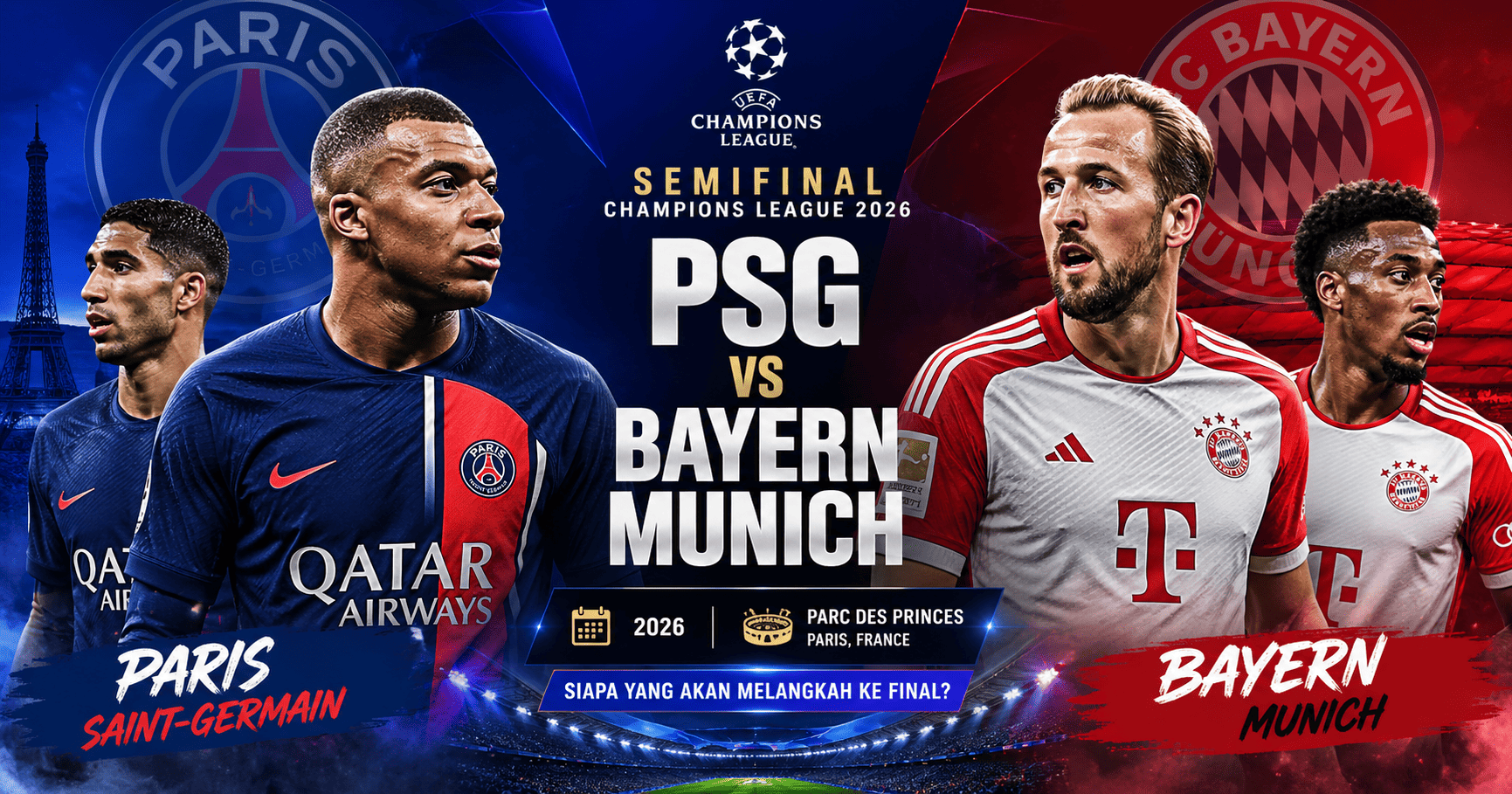PSG vs Bayern Munich: Analisis Pertandingan Semifinal UEFA Champions League 2026