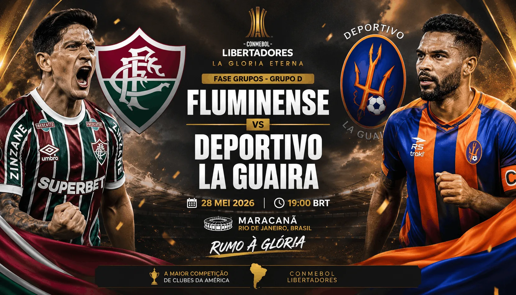Fluminense vs Deportivo La Guaira: Tricolor Wajib Menang di Maracanã demi Tiket Fase Gugur Copa Libertadores 2026
