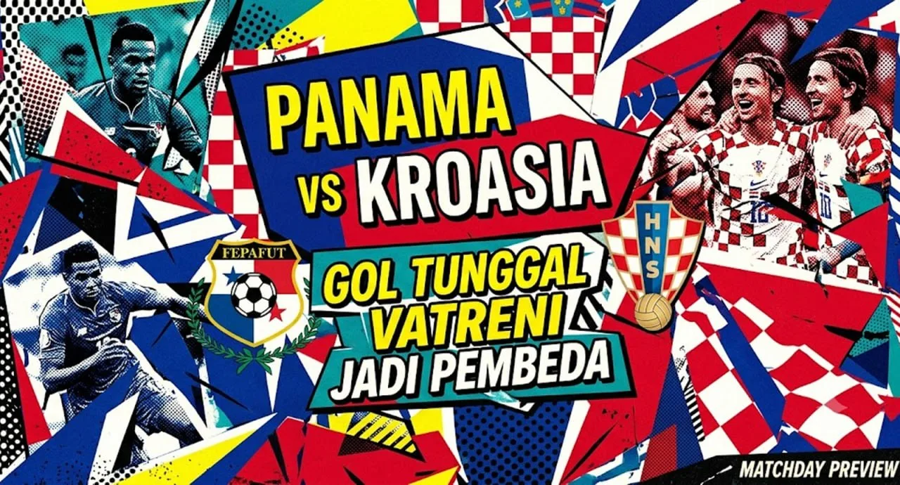 Panama vs Kroasia: Gol Tunggal Vatreni Jadi Pembeda dalam Duel Krusial Grup L